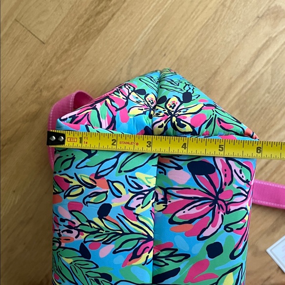 Lilly Pulitzer Pink and Blue Floral Tote - Picture 15 of 16